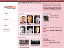 Tablet Screenshot of chameleon-arts-orchestra.co.uk